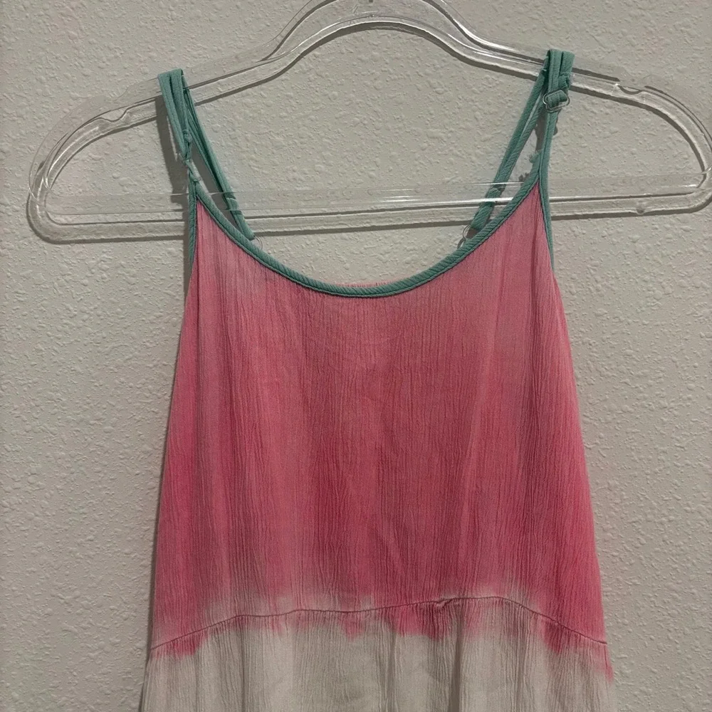Justice Girls Coverup Sun dress Tassle Ombre Colorful